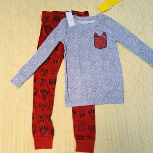 Old navy , 4T. Grey and like orange but more like brown